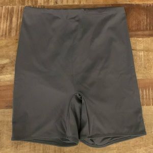 Skims Grey Mid Waist Short